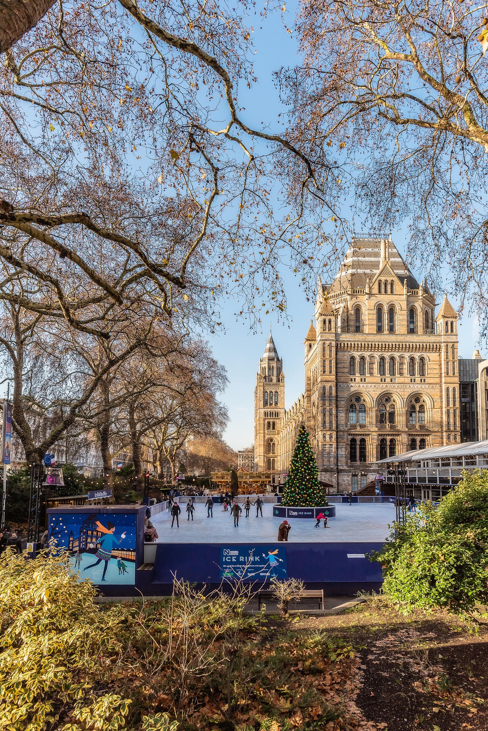 Natural History Museum Ice Rink London