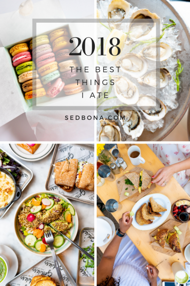 2018 Best Things Ate