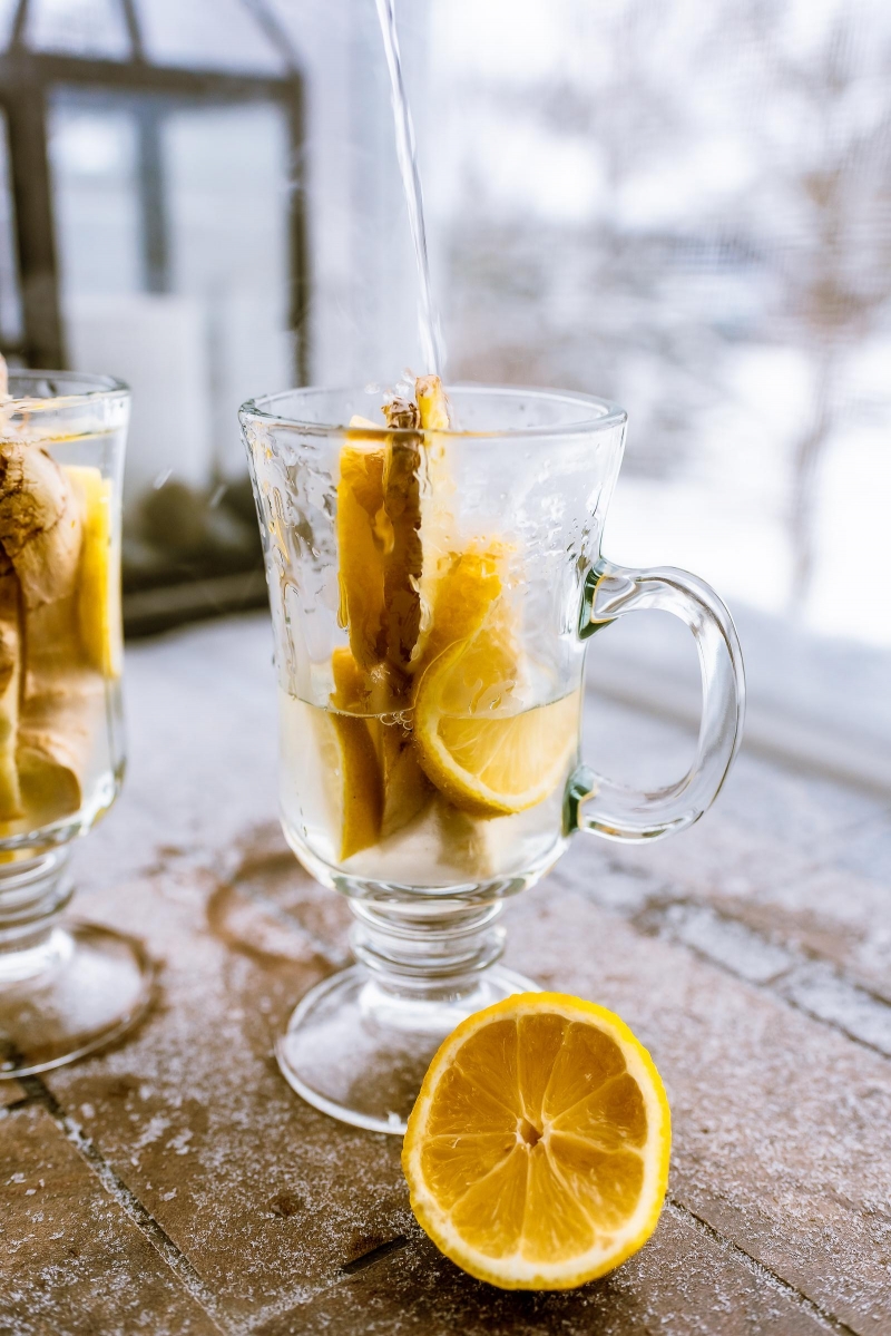 Lemon Ginger Detox Tonic for Winter Sed Bona