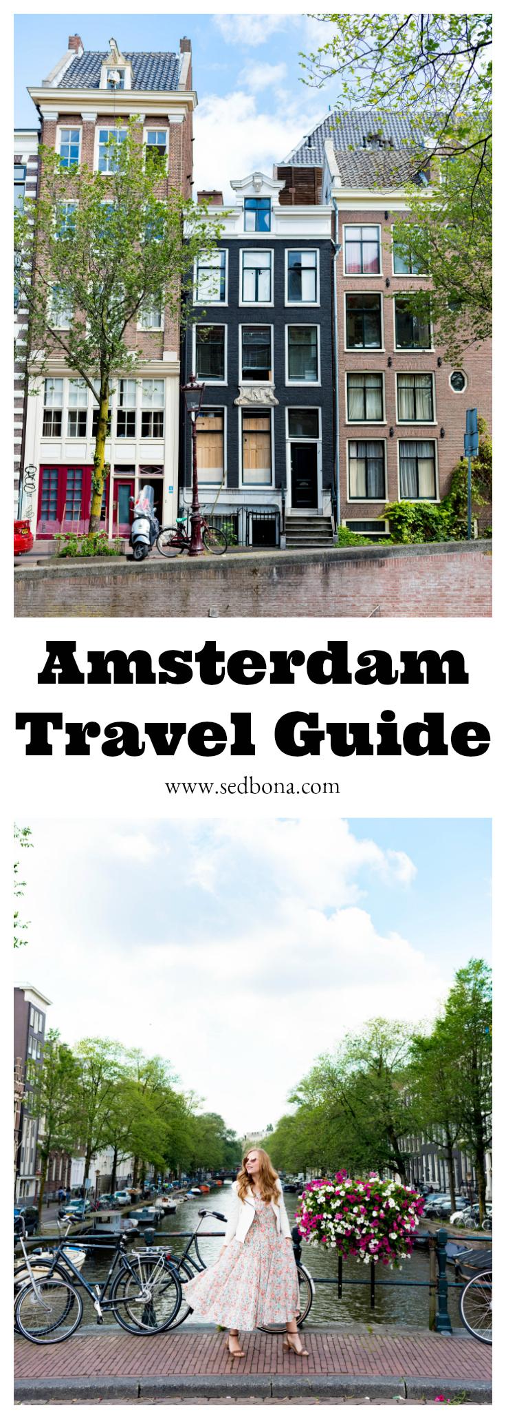 Amsterdam Travel Guide Sed Bona