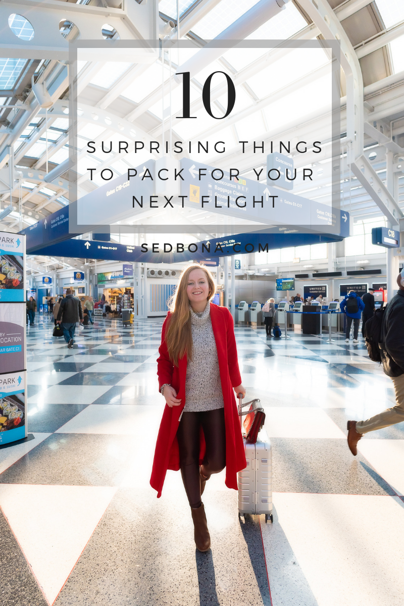10 Surprising Things To Pack For Your Next Flight