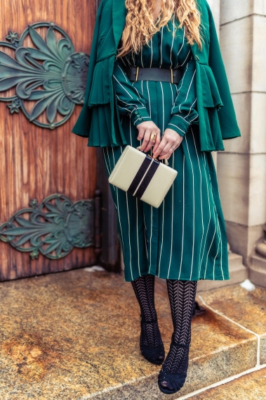 Green Monochrome Outfit for St. Patrick's Day