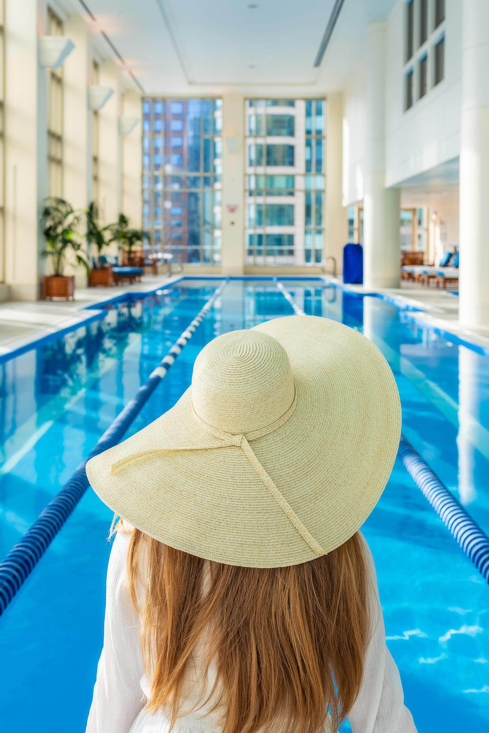 Peninsula Chicago Hotel Pool Review