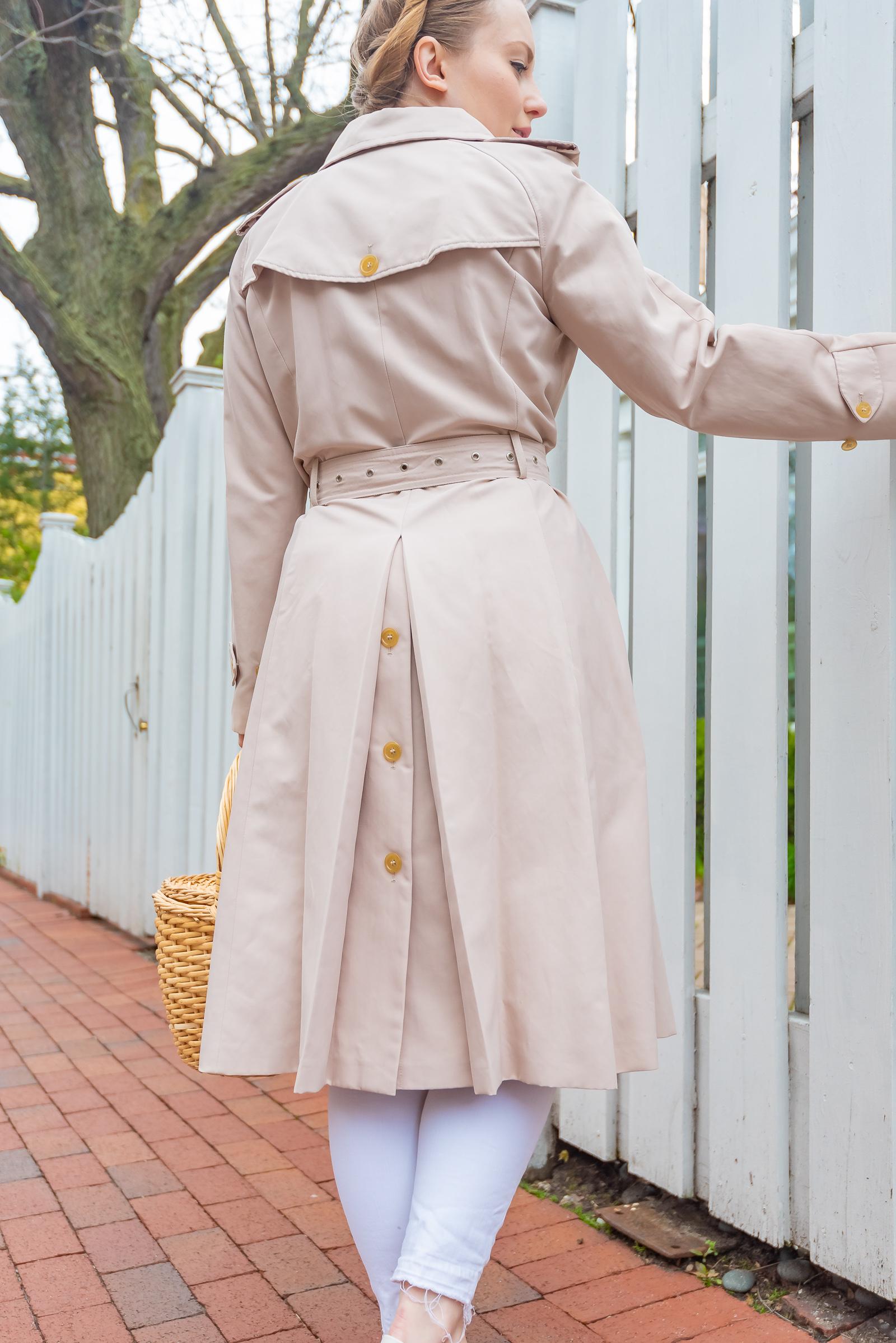 Maxmara Trench Coat Spring Outfit